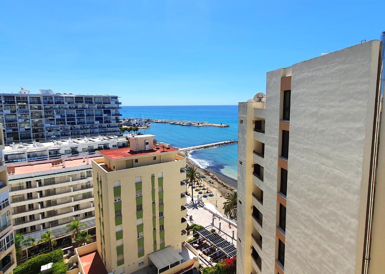 Beachfront Studio Apartment Marbella Exterior foto